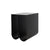 Curved Side Table Black - Catryona-Kristina Dam