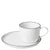 Tasse m/Untertasse 'Salt' L - Catryona-Broste Copenhagen